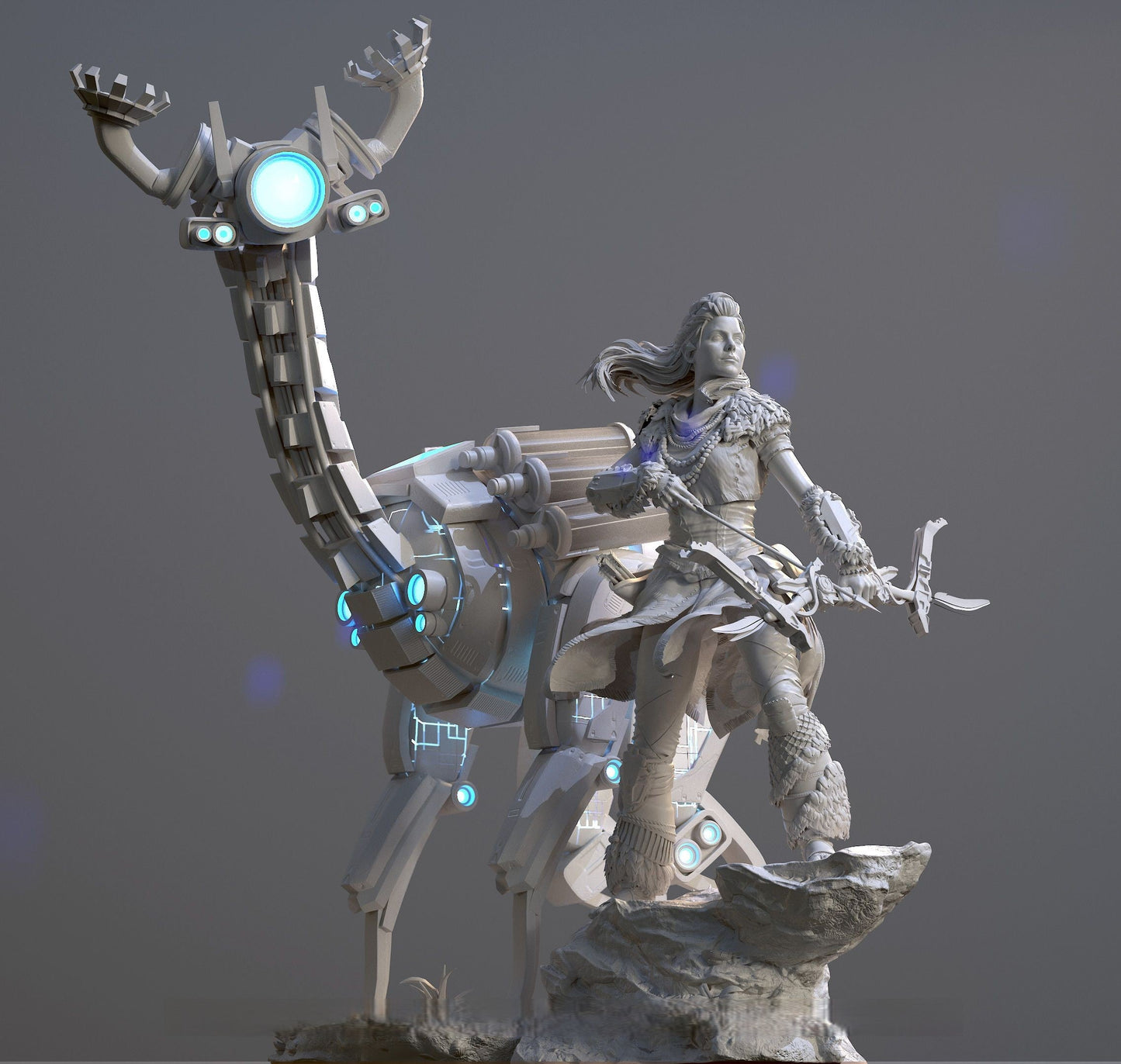 Aloy - Horizon Zero Dawn - STL 3D Print Files