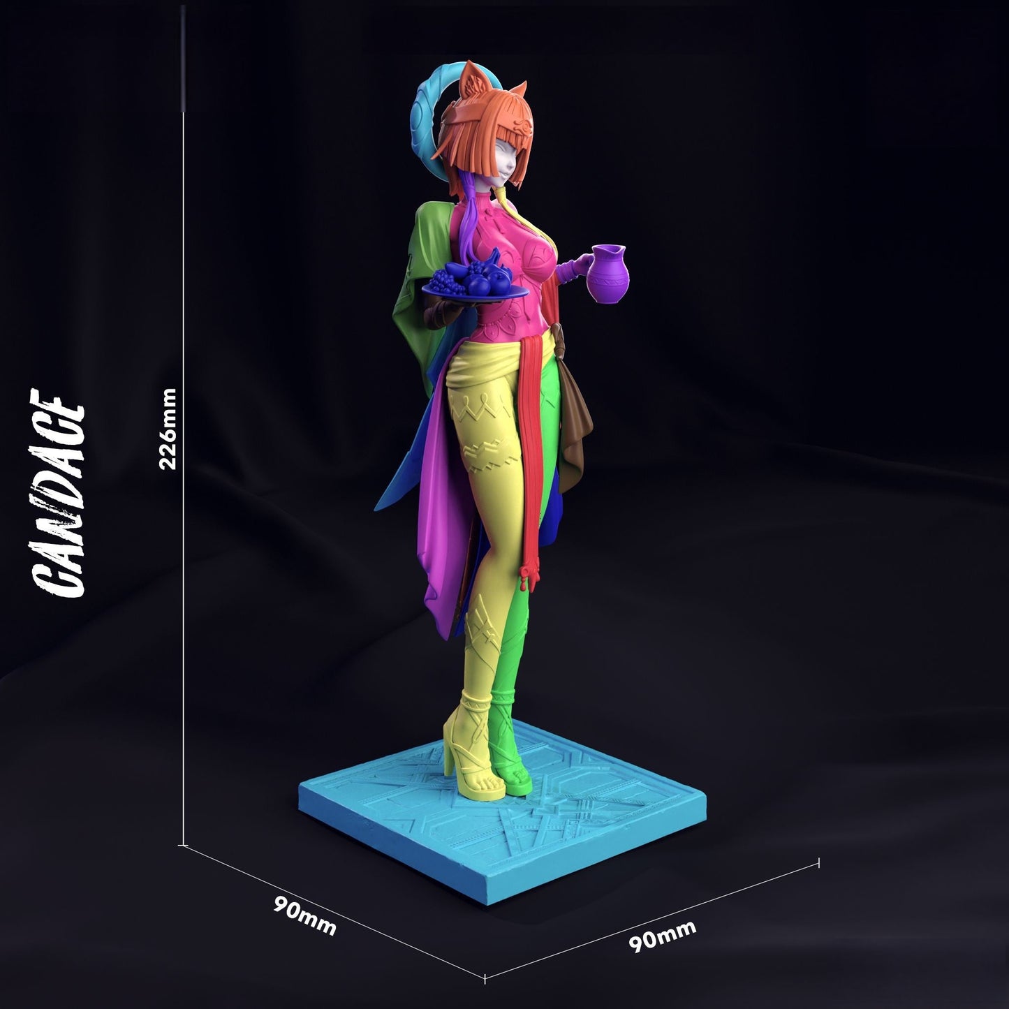 Candace - Genshin Impact - STL 3D Print Files