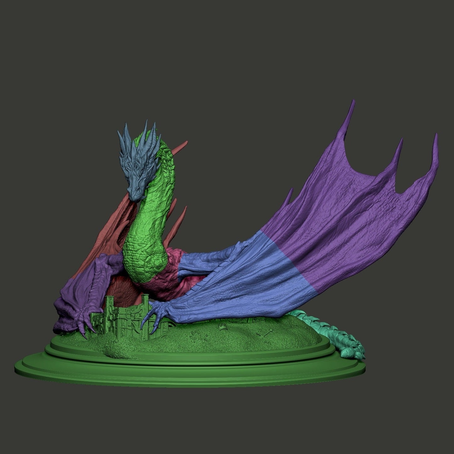 Smaug - The Hobbit - STL 3D Print Files