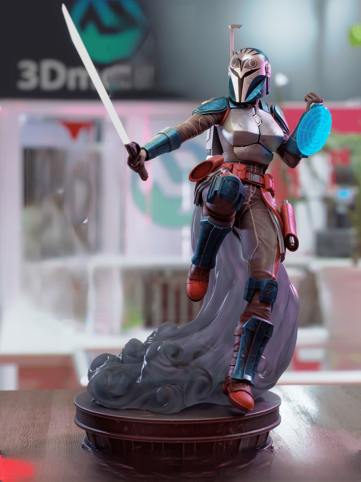Bo-Katan Kryze NSFW - Star Wars: The Clone Wars - STL 3D Print Files