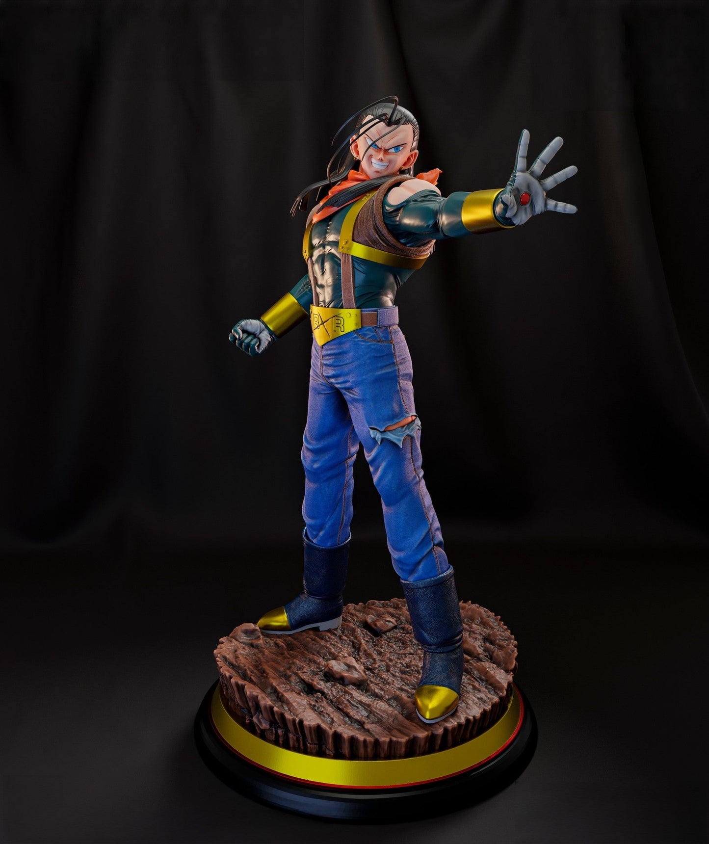 SUPER ANDROIDE 17 - DRAGON BALL - STL 3D Print Files
