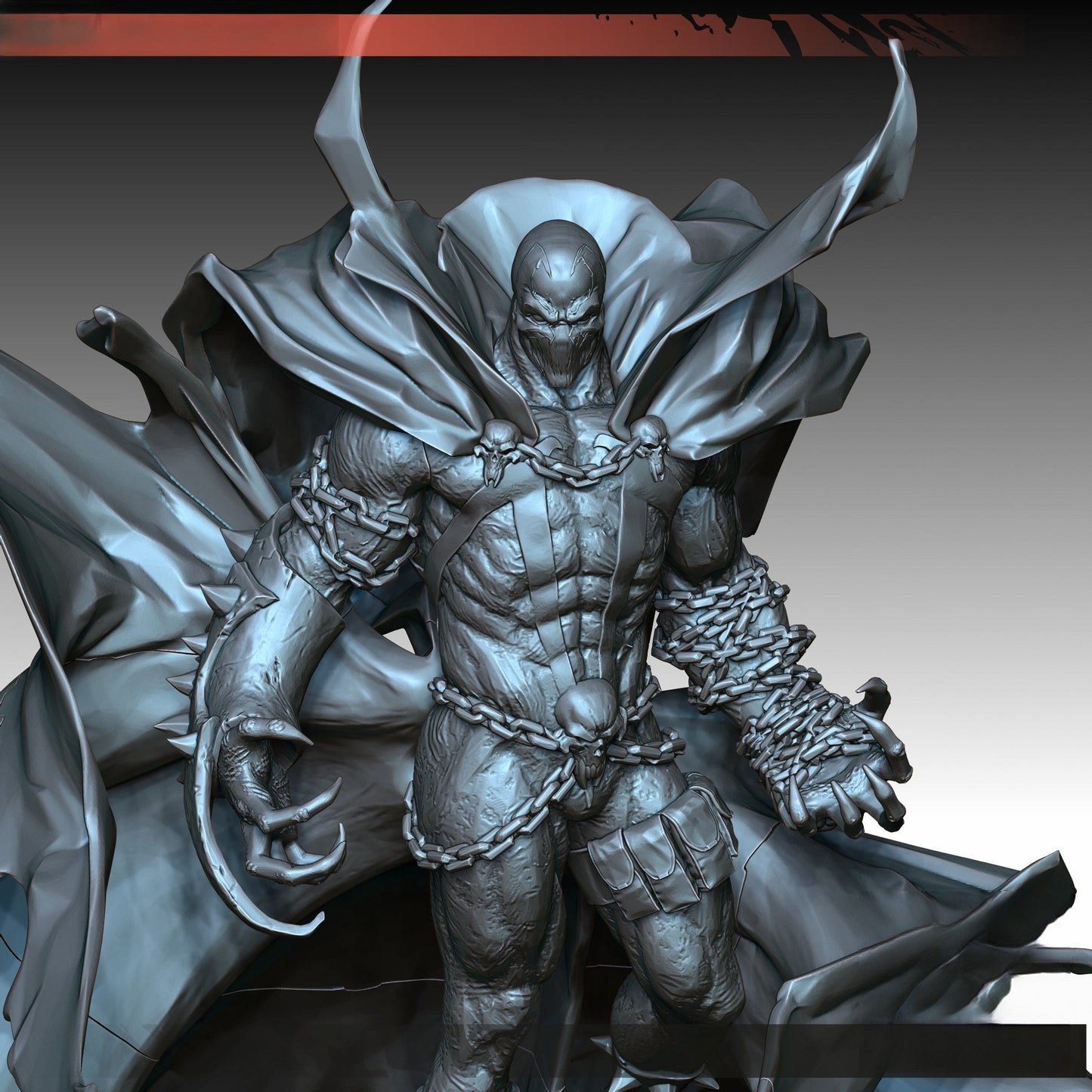 1358 Spawn - Al Simmons - STL 3D Print Files