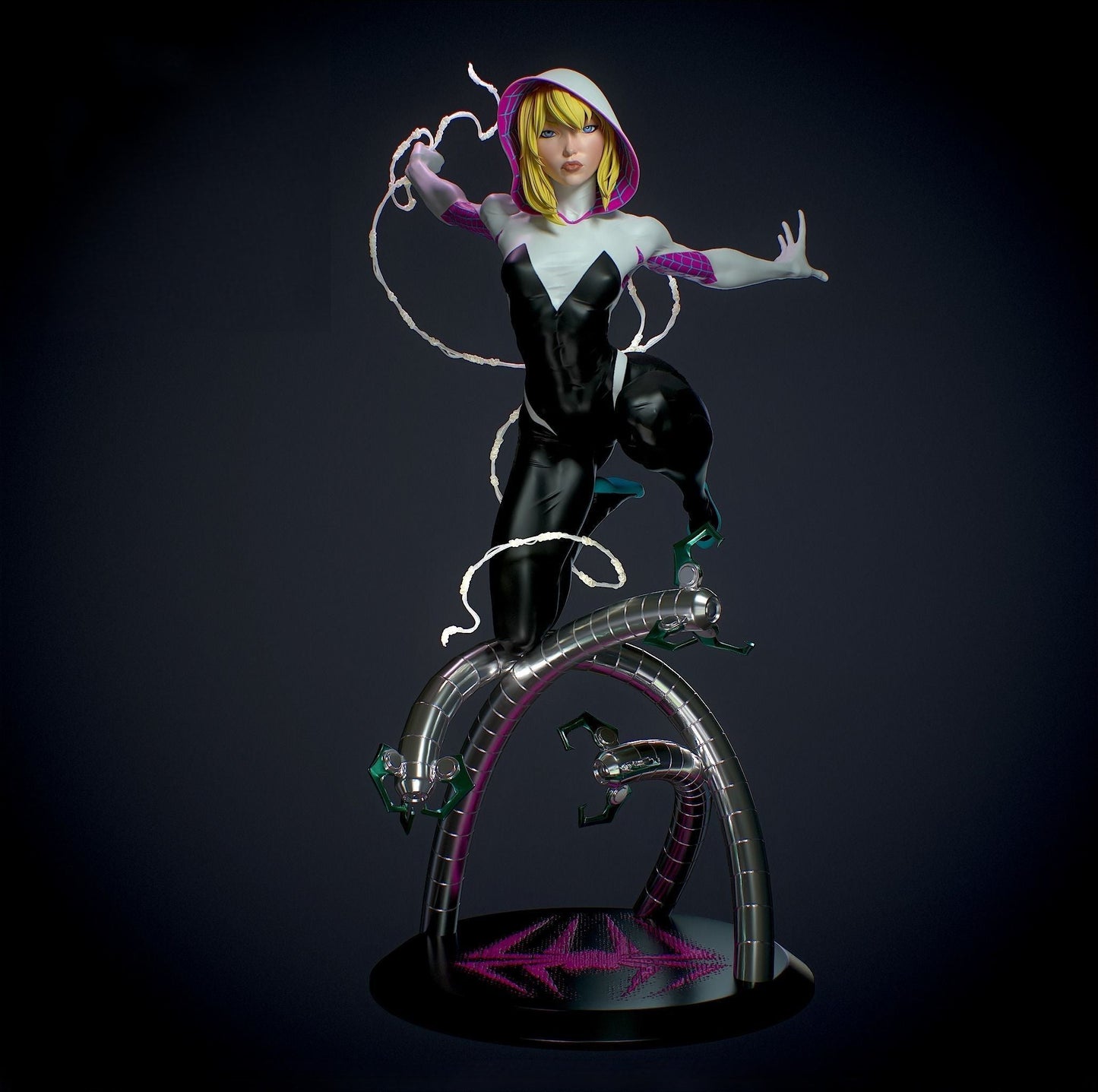 1427 Spider Gwen NSFW - STL 3D Print Files