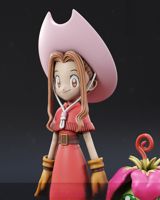 Mimi and Palmon - Digimon - STL 3D Print Files