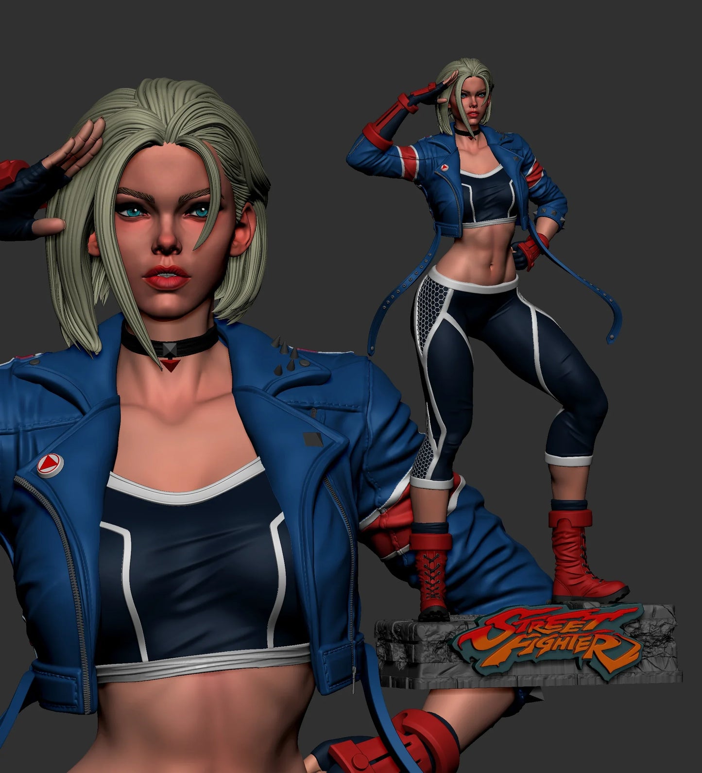 1301 Cammy - Street Fighter 6 - STL 3D Print Files