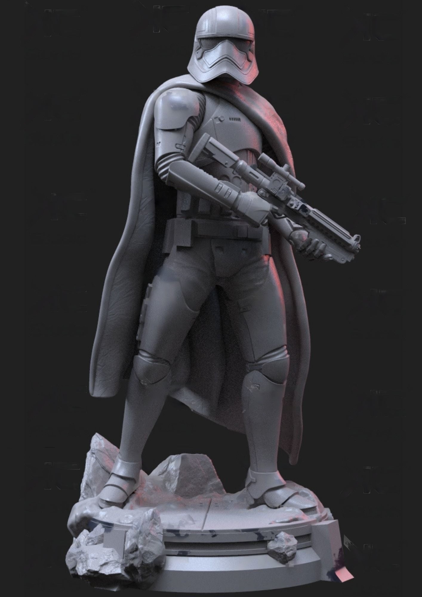 Captain Phasma - Star Wars - STL 3D Print Files
