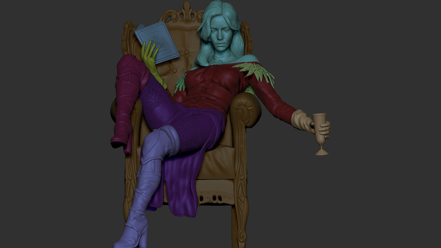 Yennefer of Vengerberg - STL 3D Print Files