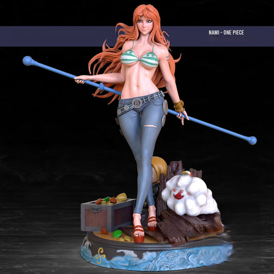 1520 Nami NSFW - One Piece - STL 3D Print Files