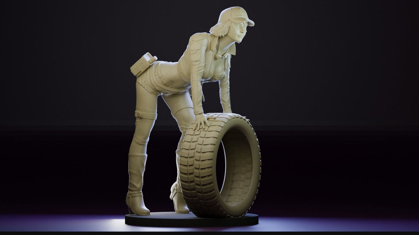 Cindy Aurum - Final Fantasy - STL 3D Print Files