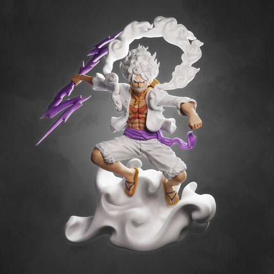 1589 Luffy Gear 5 - One Piece - STL 3D Print Files