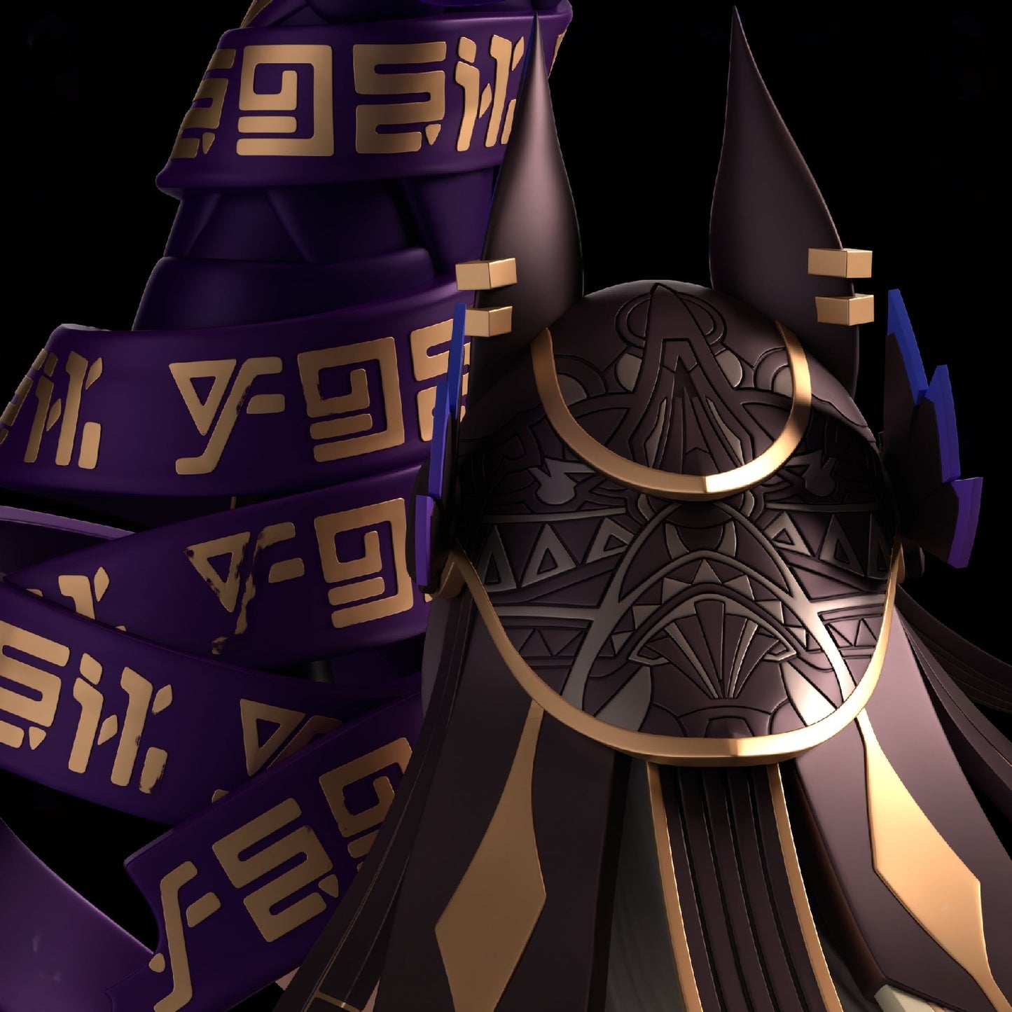 Cyno - Genshin Impact - STL 3D Print Files