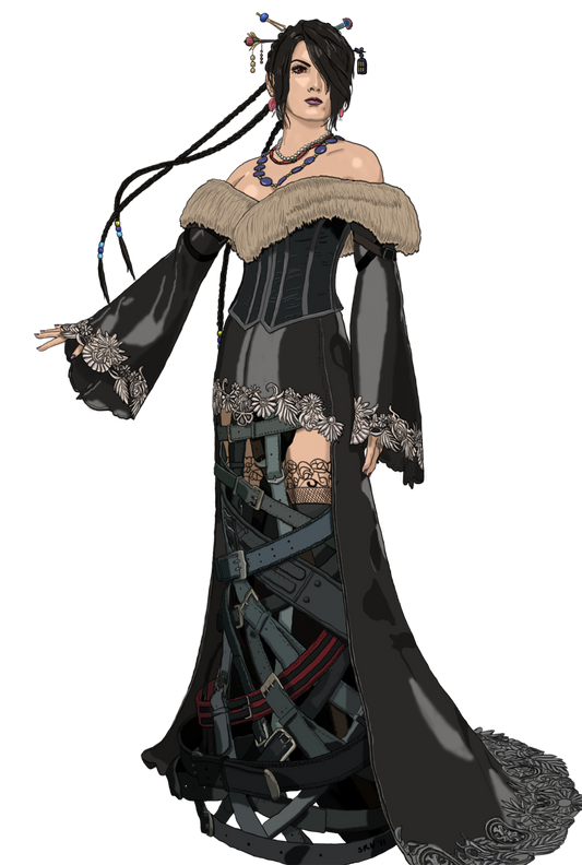 Lulu and Pendant - Final Fantasy X - STL 3D Print Files