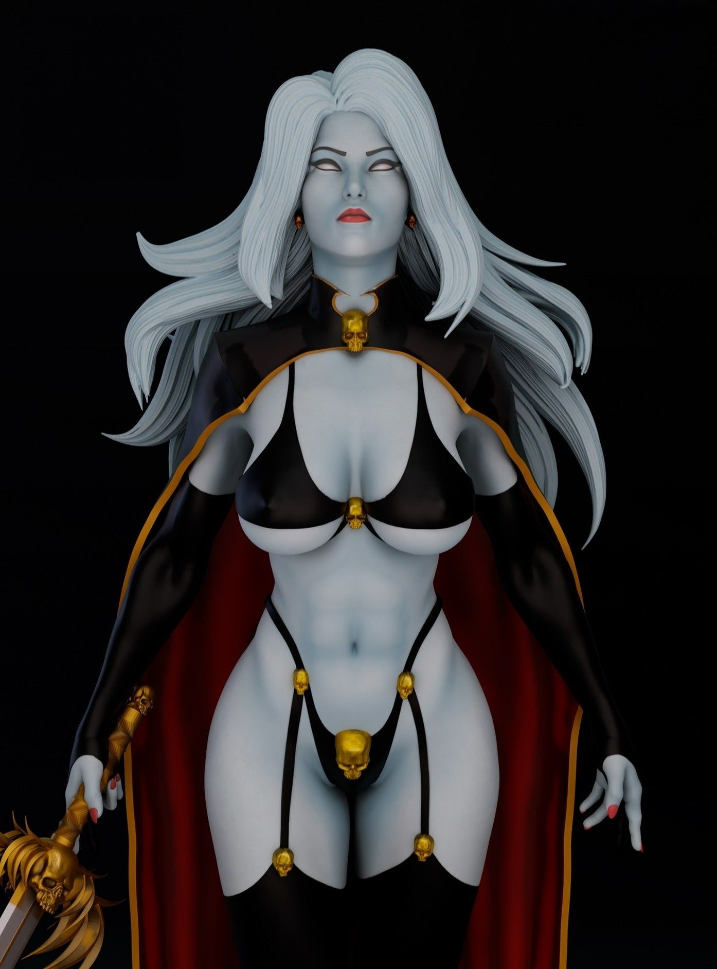 1514 Lady Death NSFW - STL 3D Print Files