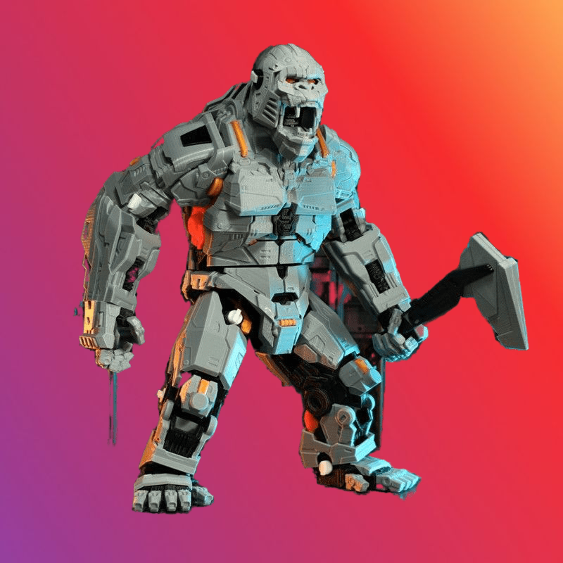 Mecha Kong - King Kong - STL 3D Print Files