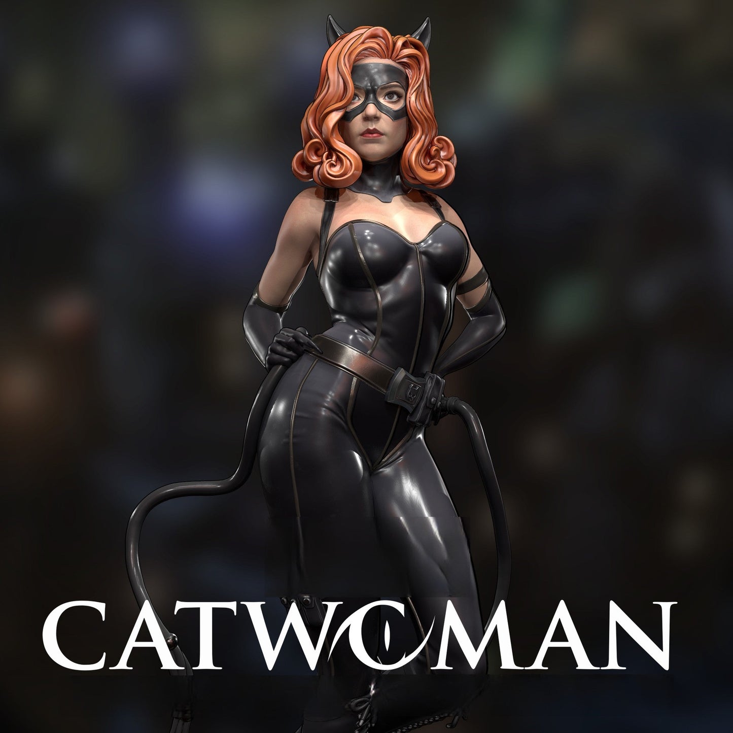 1606 Catwoman - DC Comics - STL 3D Print Files