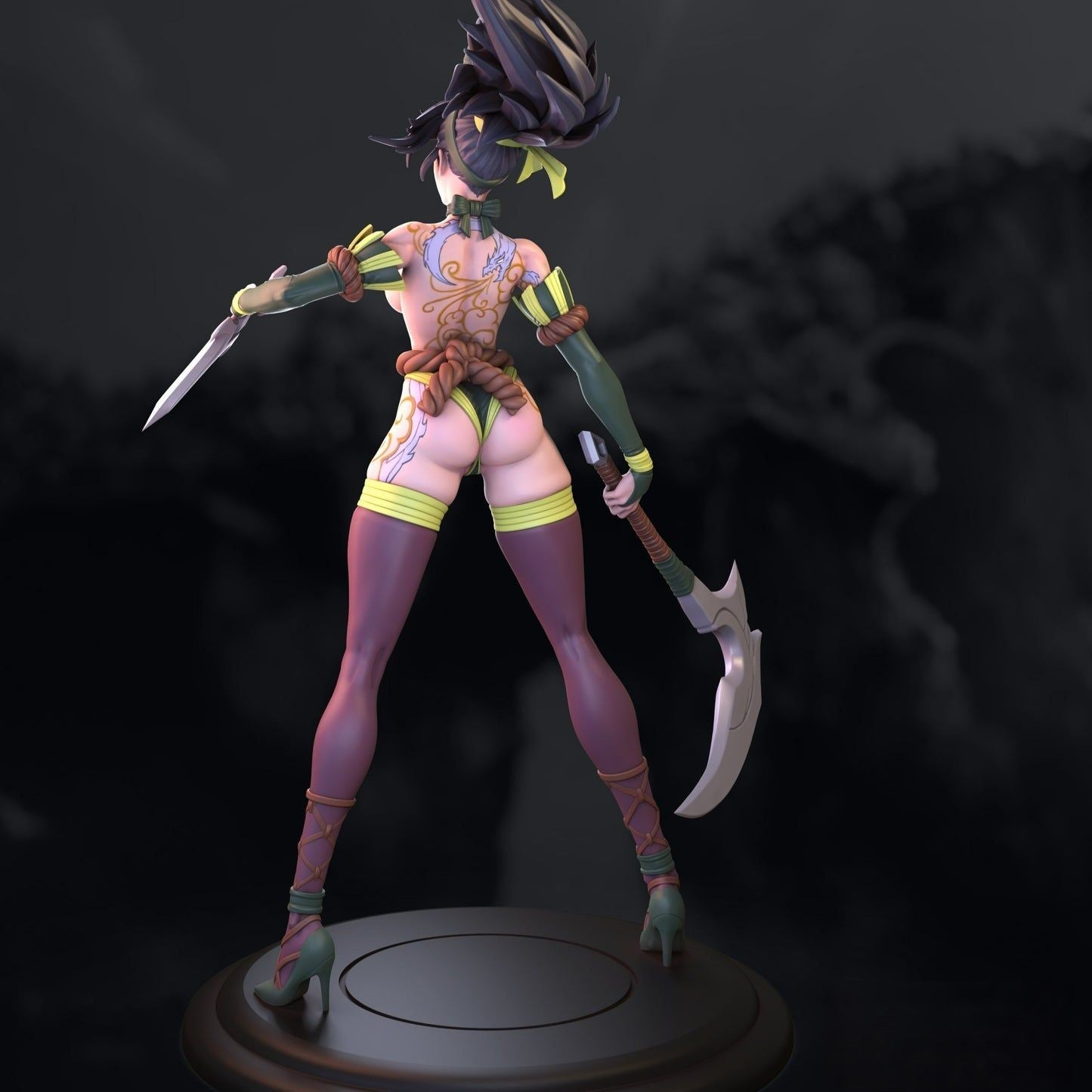 Akali Bunny NSFW - League of Legend - STL 3D Print Files