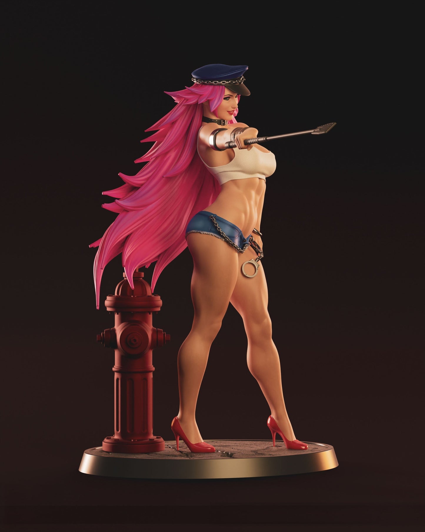 1433 Poison NSFW - Street Fighter - STL 3D Print Files