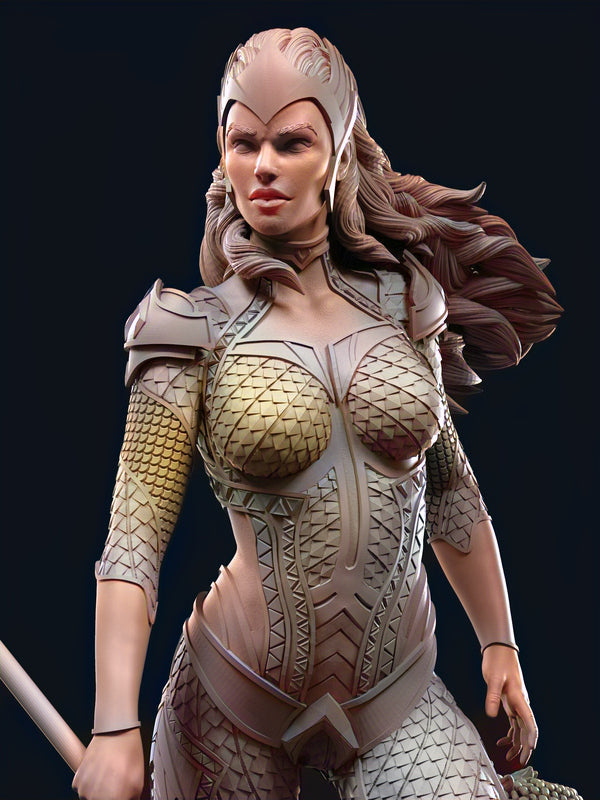 Queen Mera - DC Comics - STL 3D Print Files