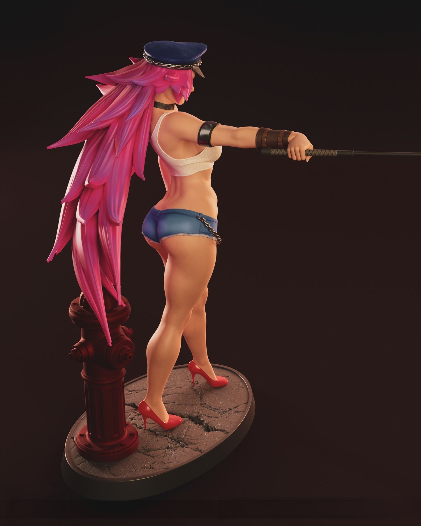 1433 Poison NSFW - Street Fighter - STL 3D Print Files