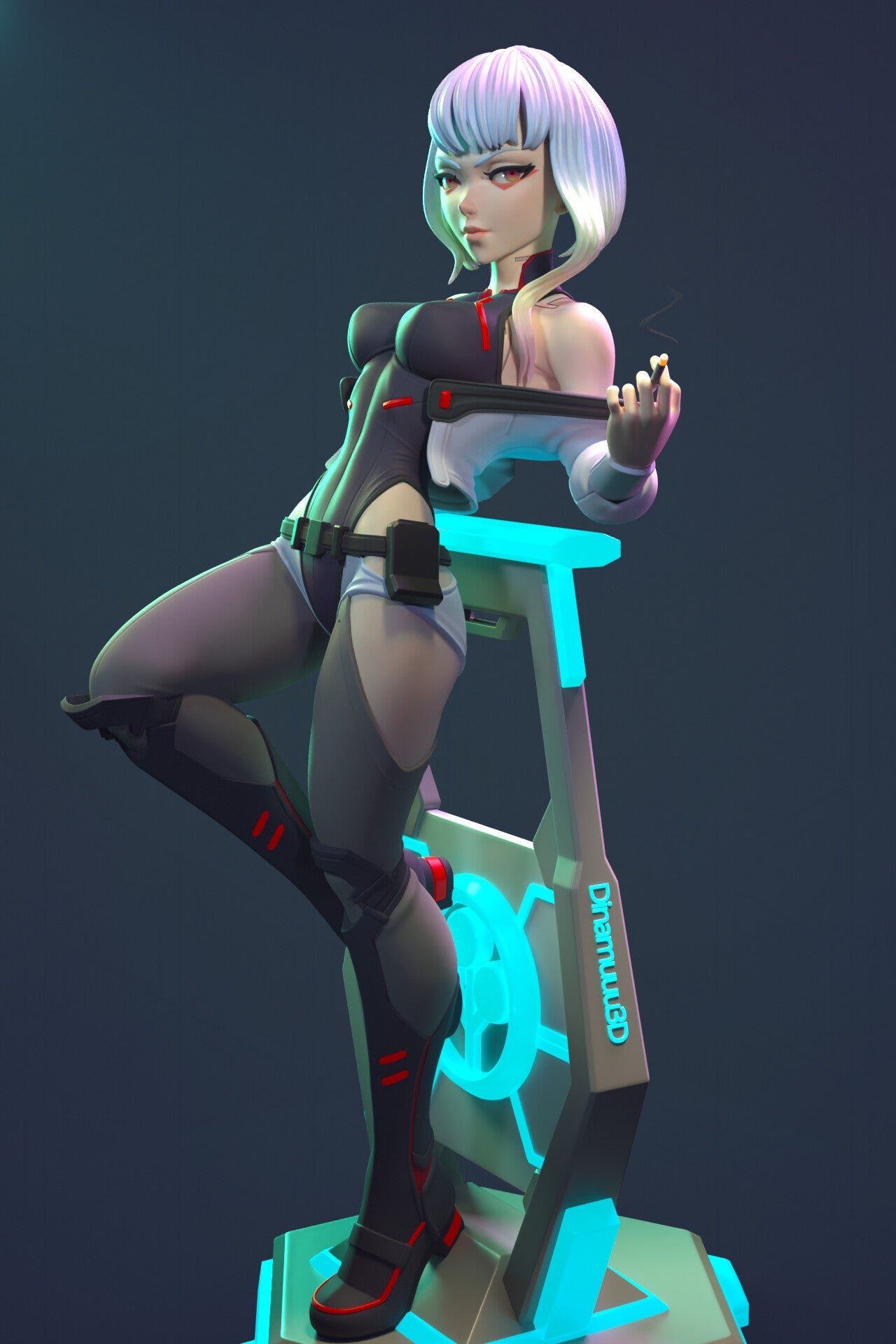 1306 Lucy NSFW - Cyberpunk: Edgerunners - STL 3D Print Files