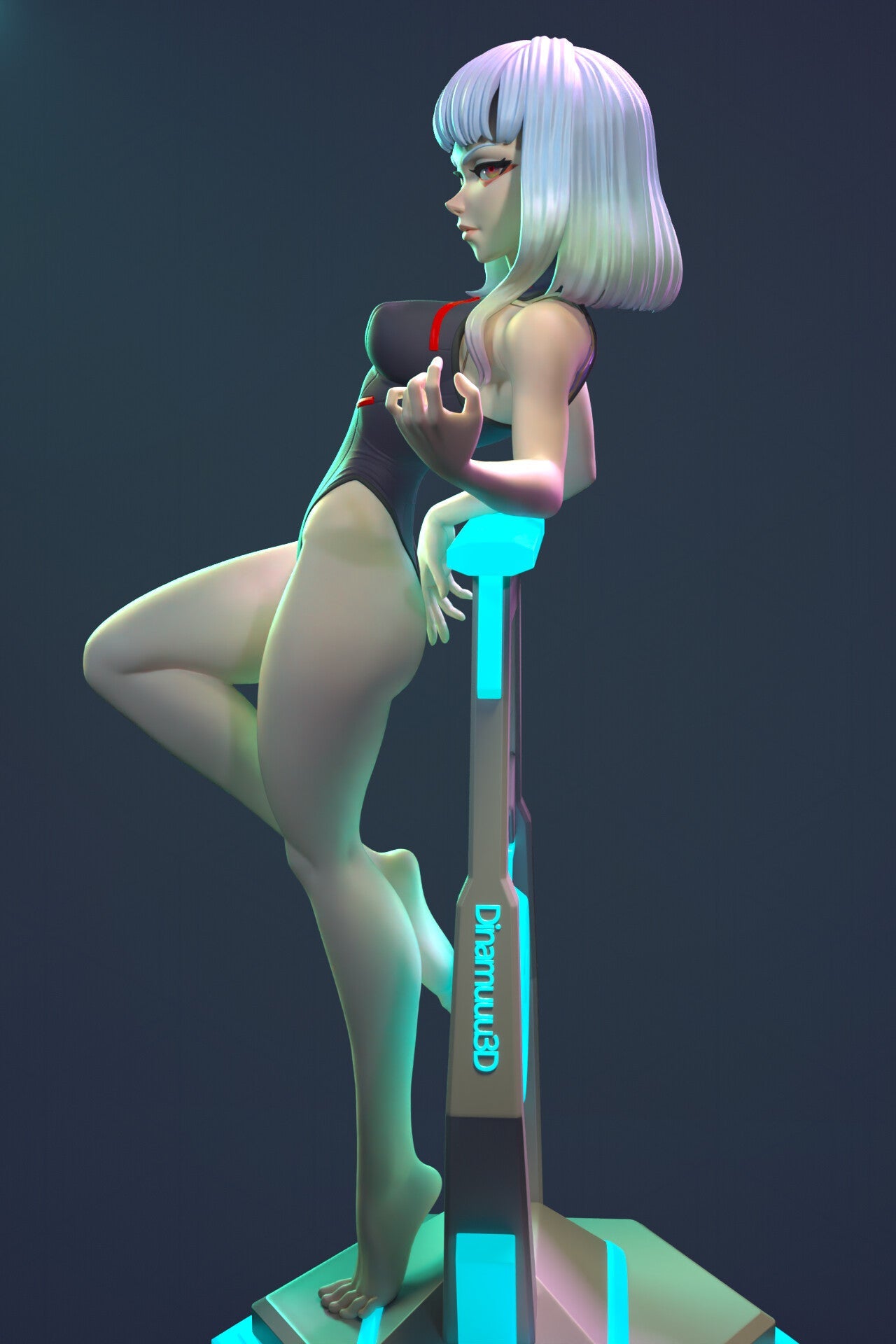 1306 Lucy NSFW - Cyberpunk: Edgerunners - STL 3D Print Files