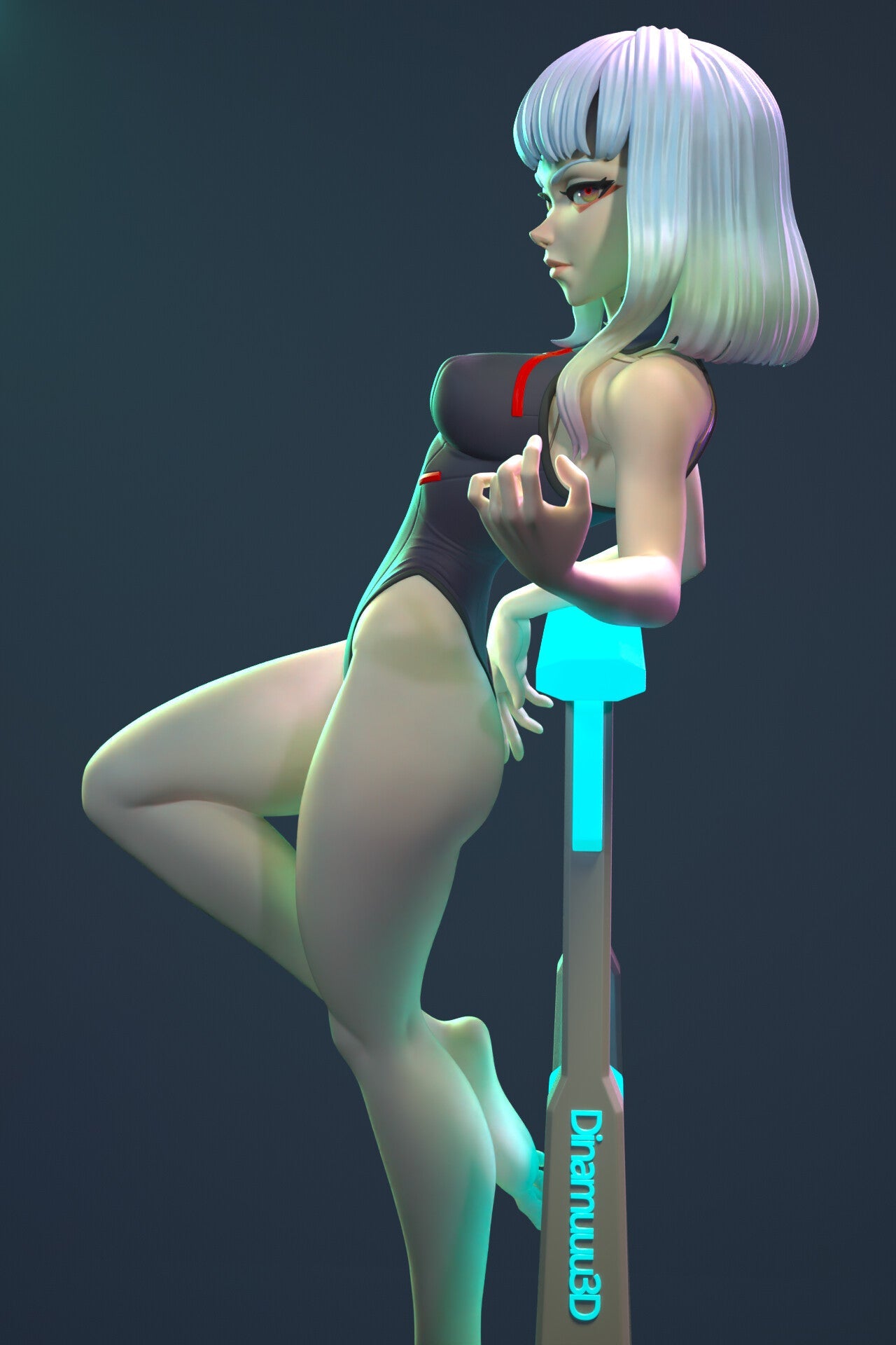 1306 Lucy NSFW - Cyberpunk: Edgerunners - STL 3D Print Files