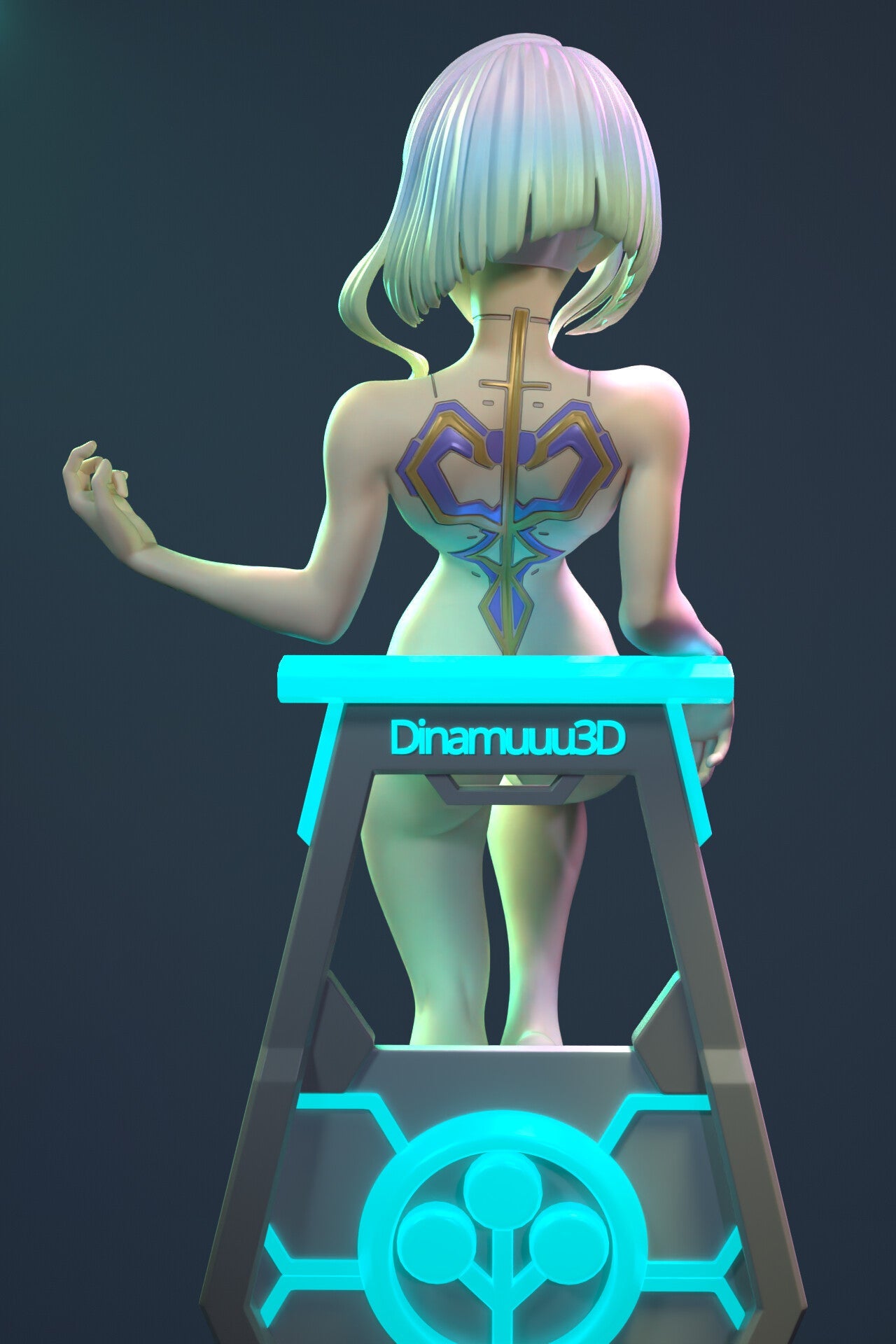 1306 Lucy NSFW - Cyberpunk: Edgerunners - STL 3D Print Files