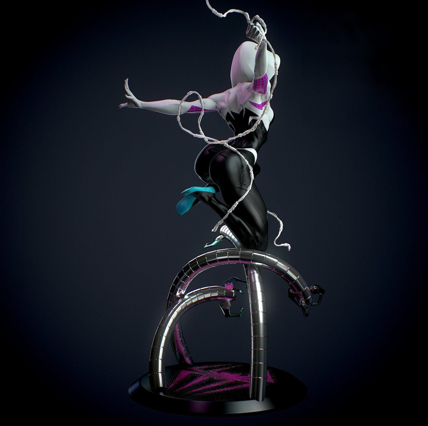 1427 Spider Gwen NSFW - STL 3D Print Files