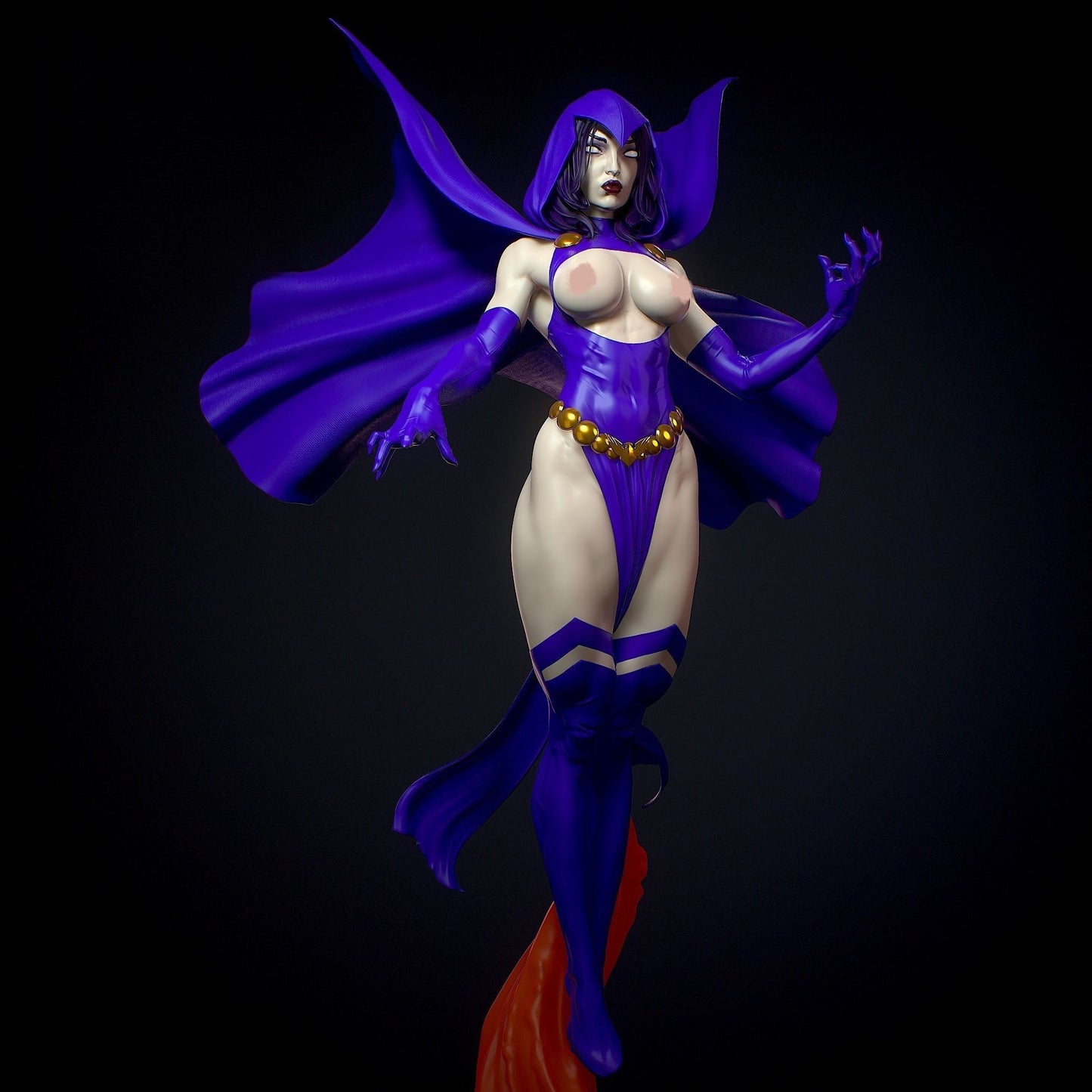 1417 Raven NSFW - DC Comics - STL 3D Print Files