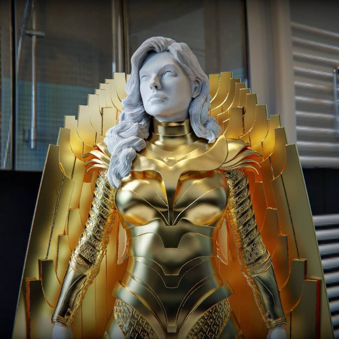 Wonder Woman 1984 - Diana Prince - STL 3D Print Files