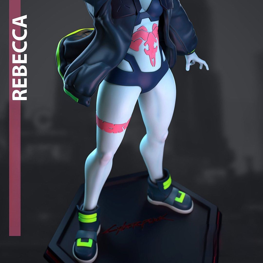 1240 Rebecca NSFW - Cyberpunk - STL 3D Print Files