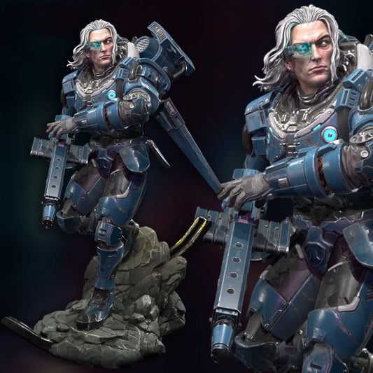 Captain Aris - STL 3D Print Files