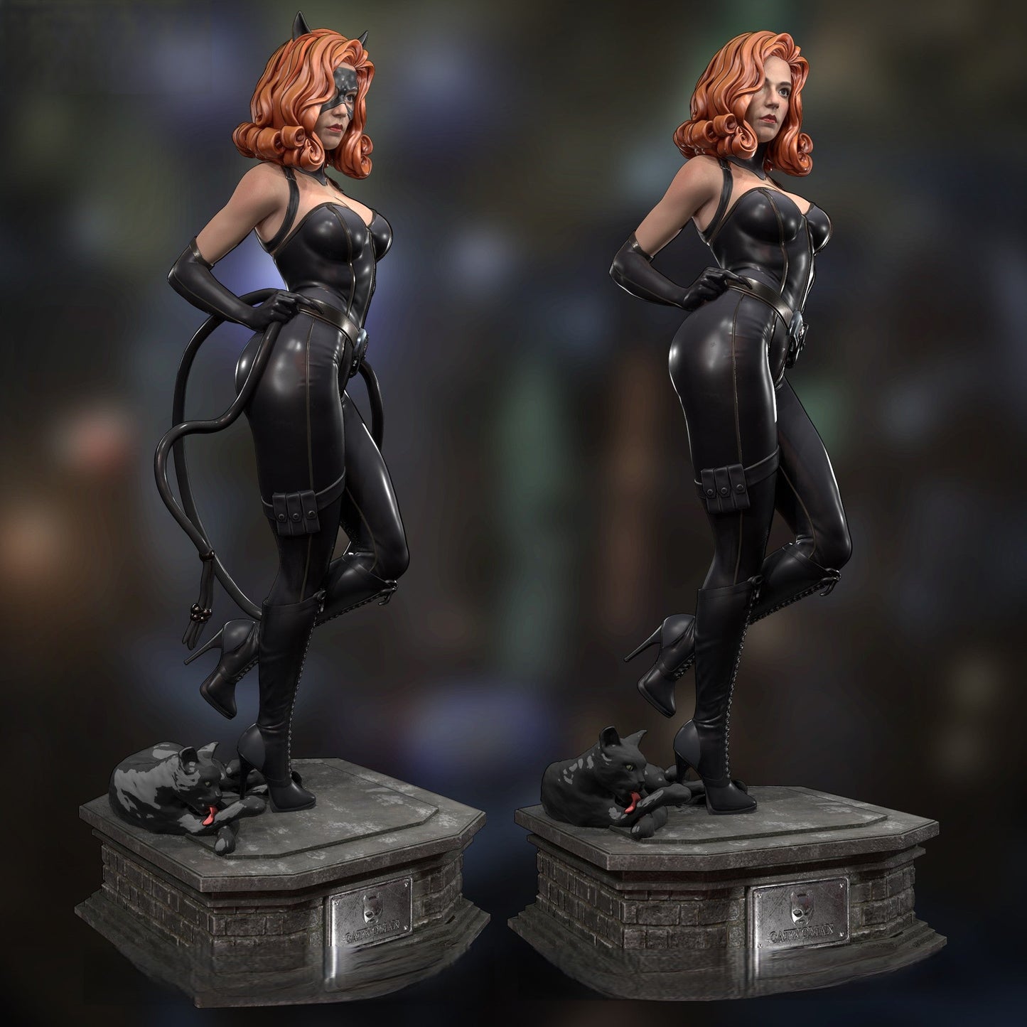 1606 Catwoman - DC Comics - STL 3D Print Files