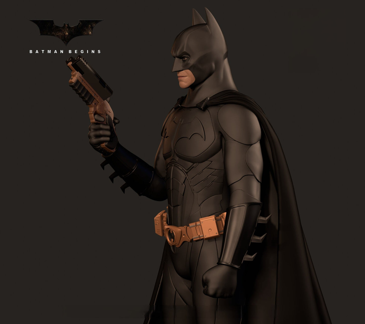 1626 BATMAN BEGINS 2005 - DC Comics - STL 3D Print Files