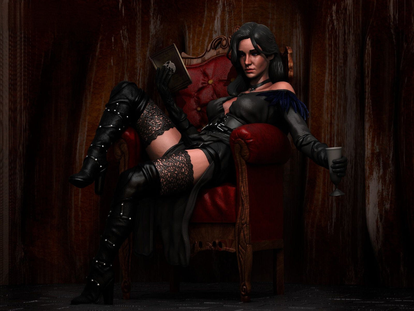 Yennefer of Vengerberg - STL 3D Print Files