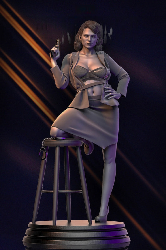 Peggy Carter NSFW - Agent Carter - STL 3D Print Files