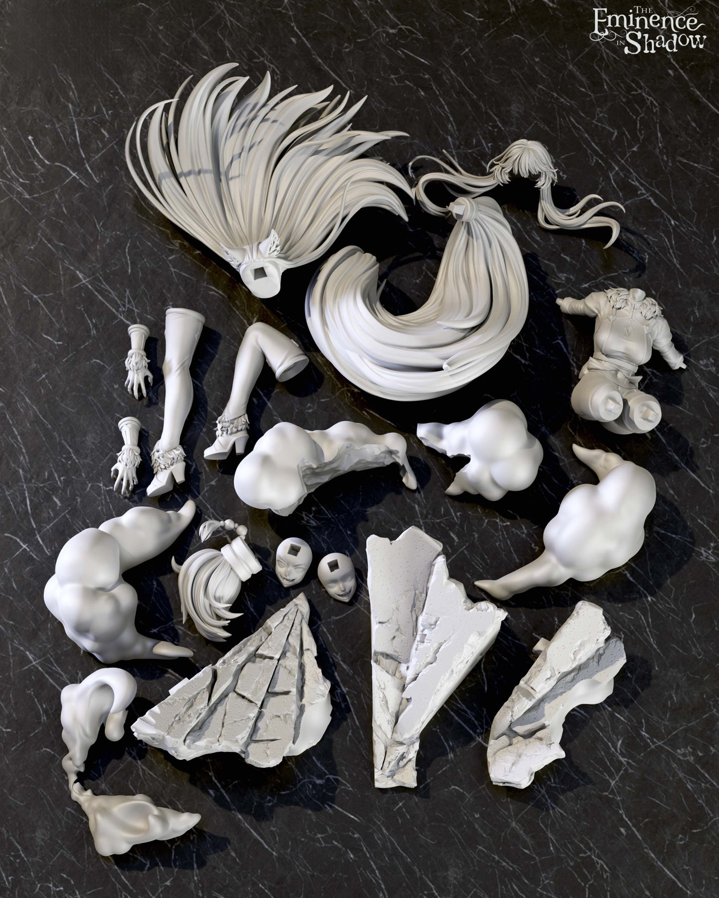 Delta - The Eminence in Shadow - STL 3D Print Files
