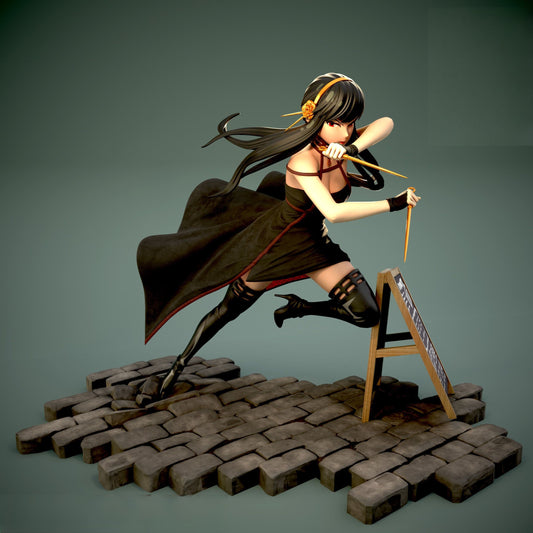 1257 Yor Forger - Spy x Family - STL 3D Print Files