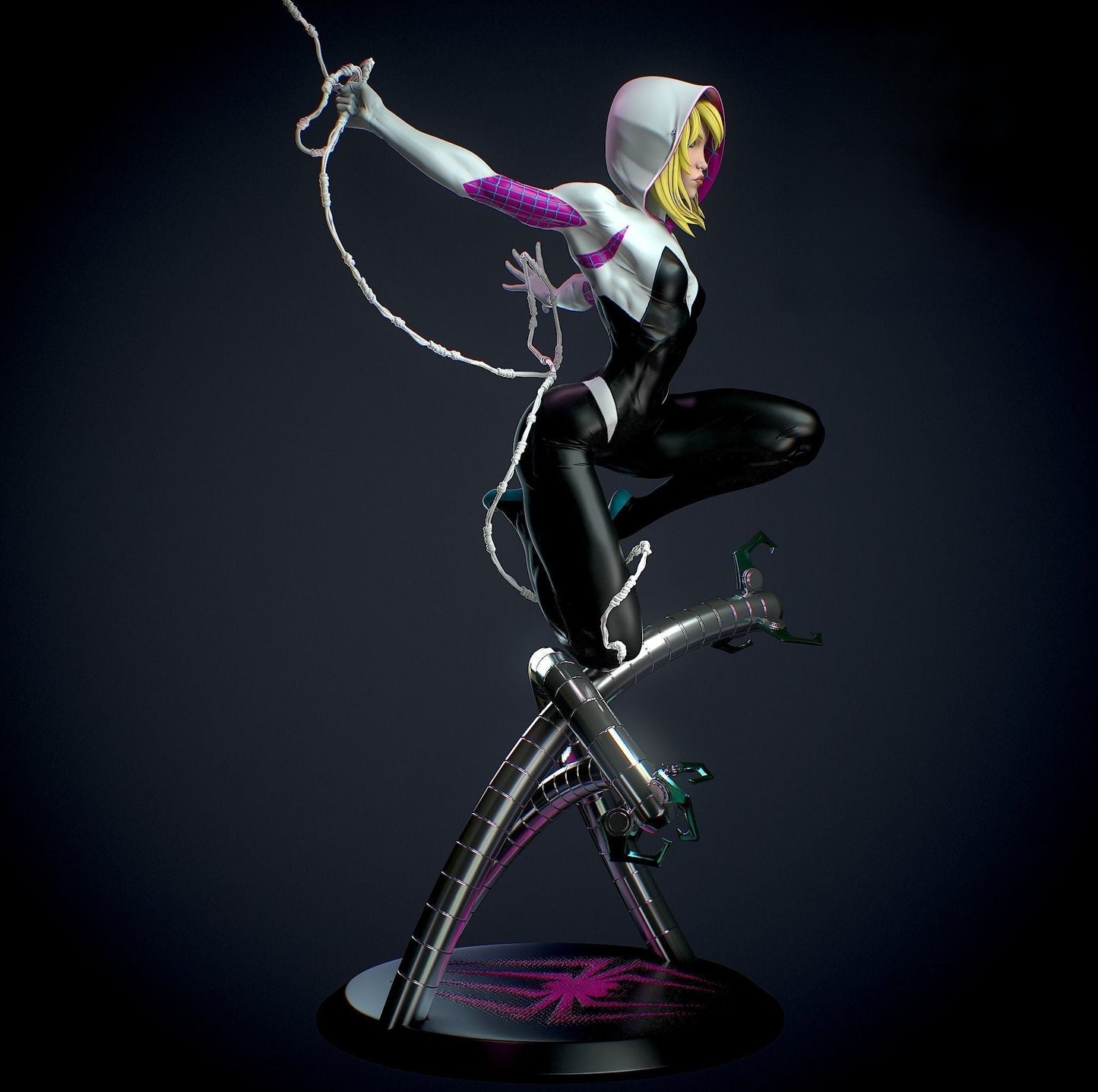 1427 Spider Gwen NSFW - STL 3D Print Files