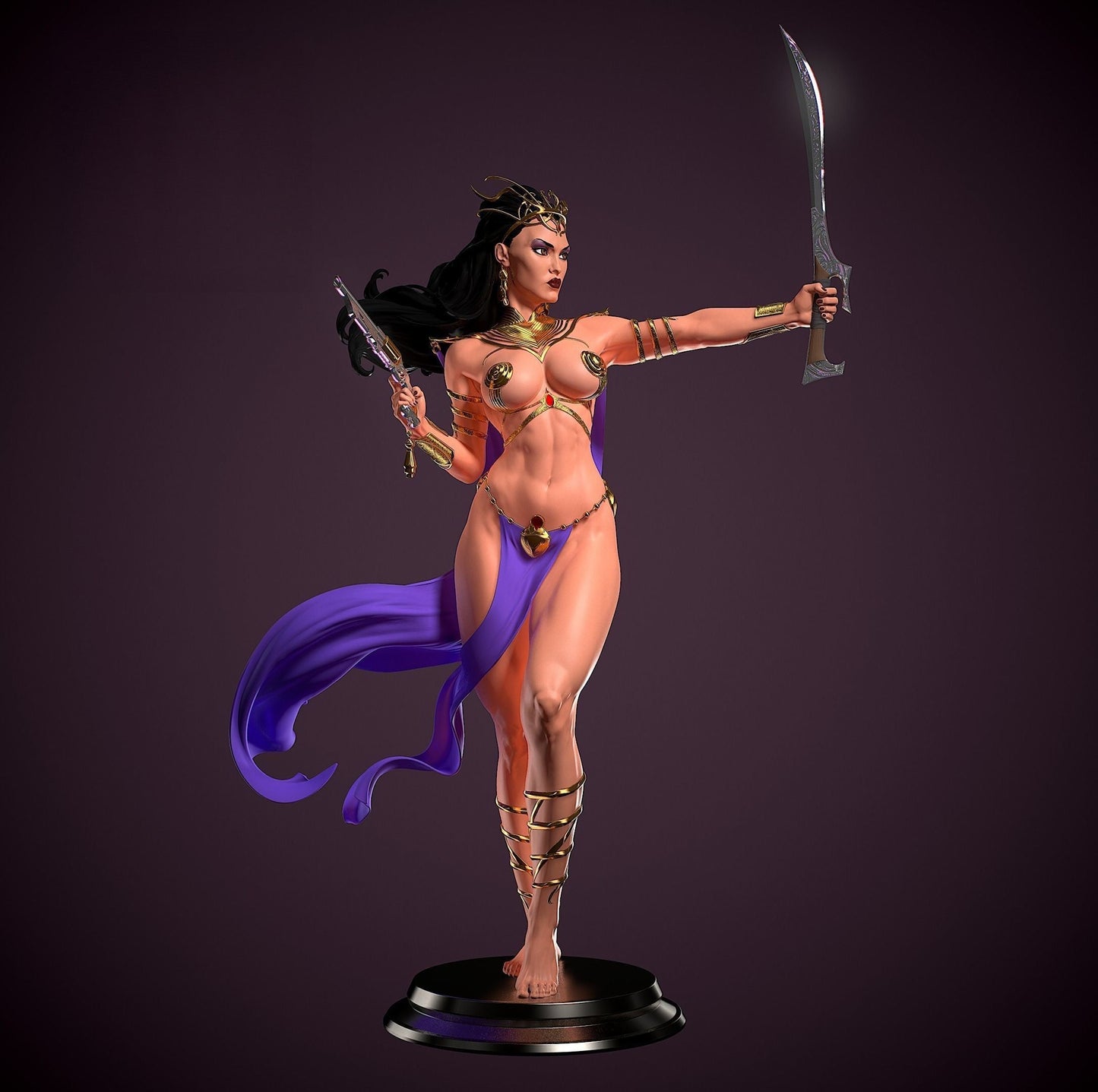 1332 Dejah Thoris NSFW - STL 3D Print Files
