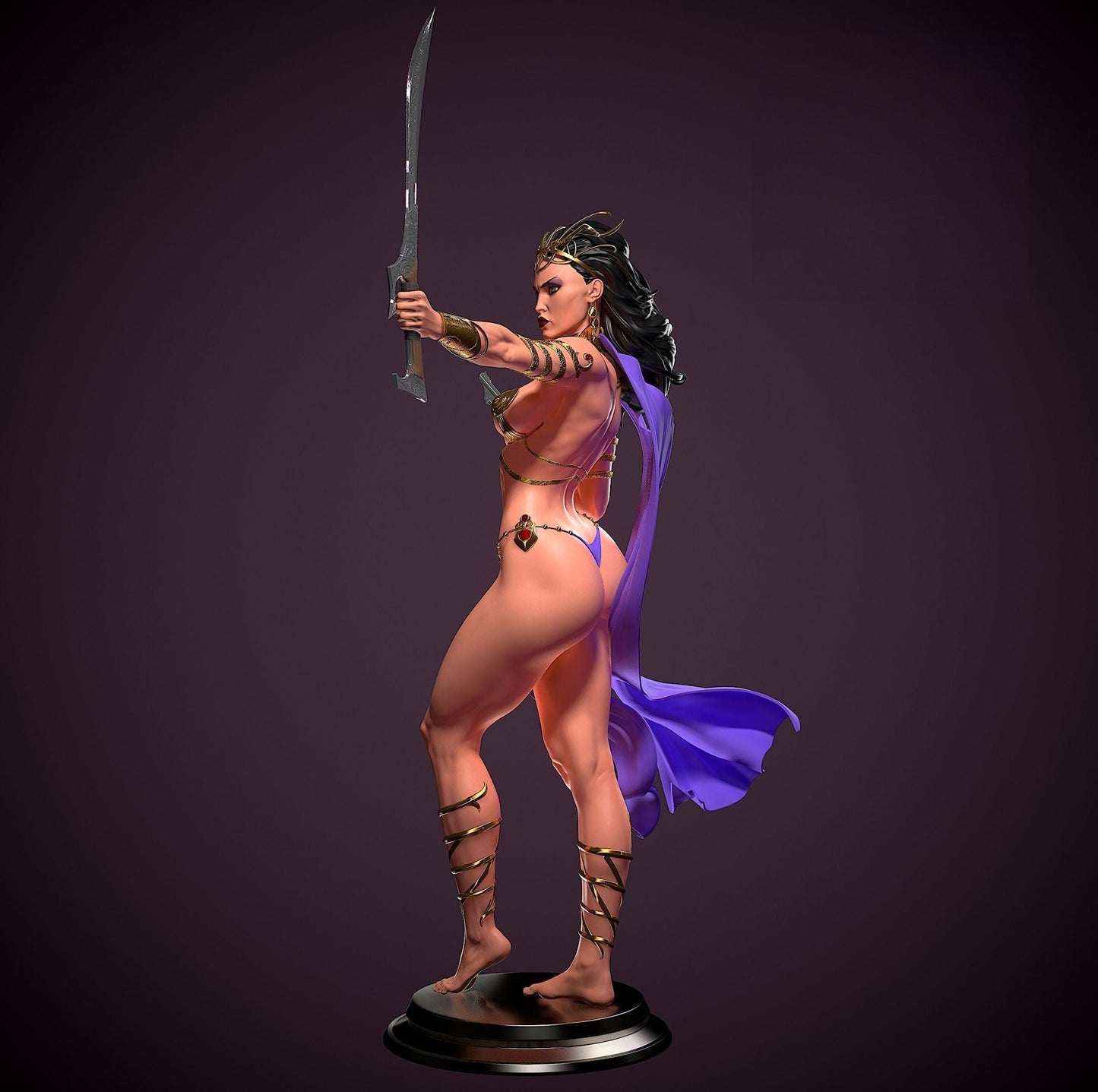 1332 Dejah Thoris NSFW - STL 3D Print Files