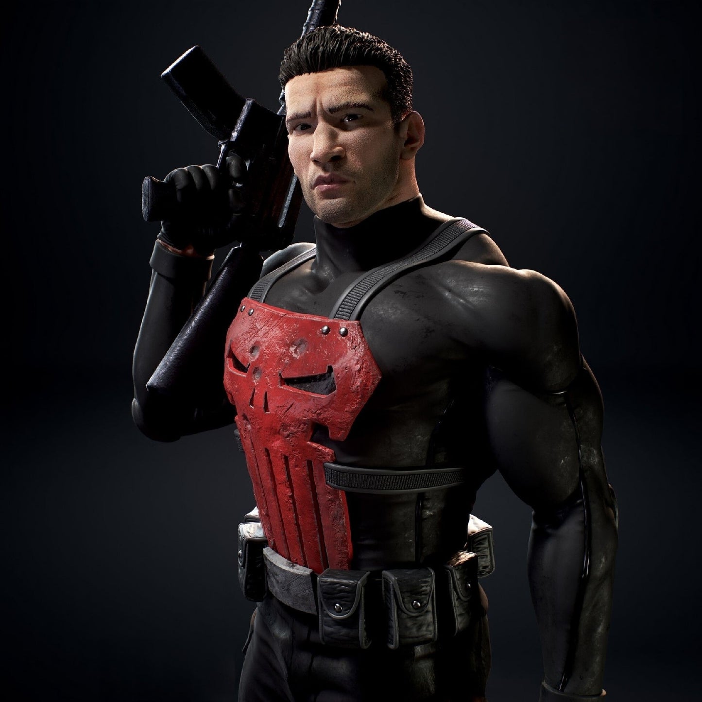 The Punisher - Marvel Comics - STL 3D Print Files