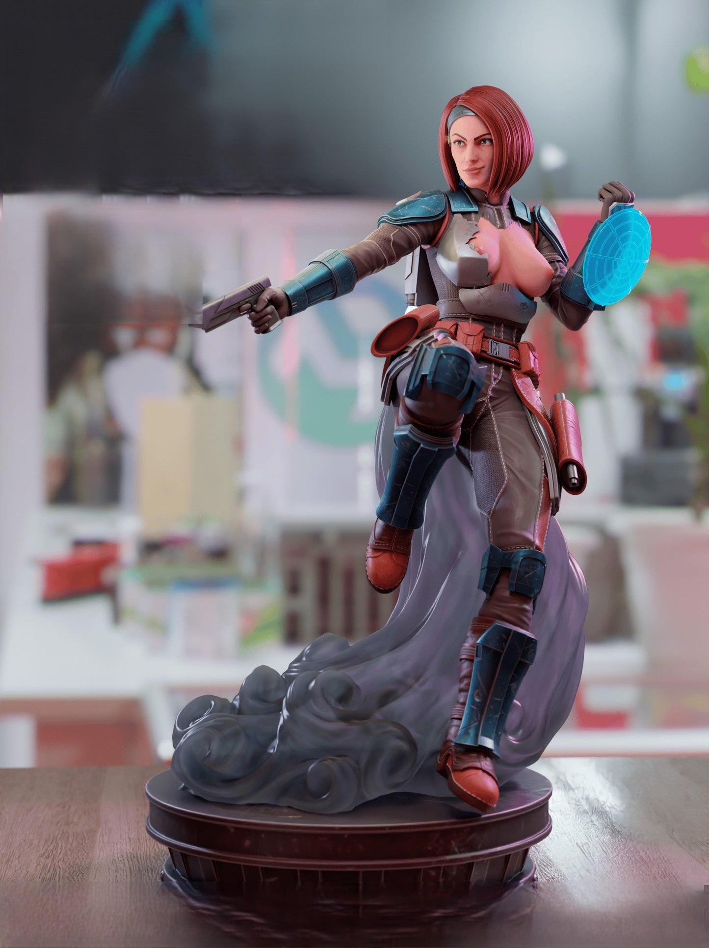 Bo-Katan Kryze NSFW - Star Wars: The Clone Wars - STL 3D Print Files