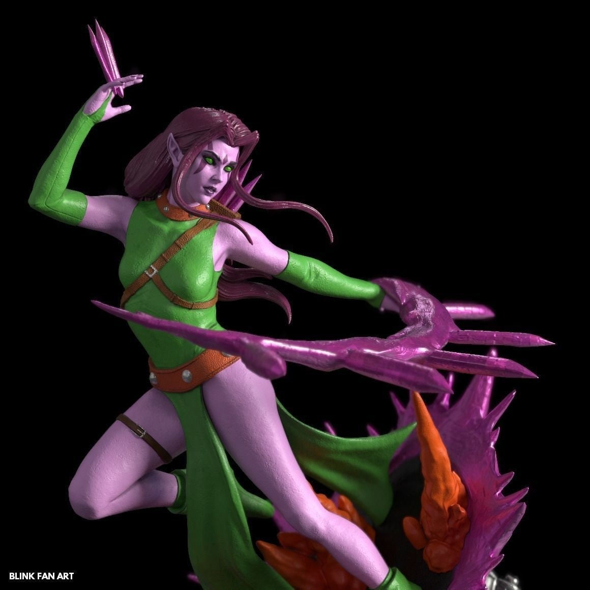 Blink - X-MEN - STL 3D Print Files