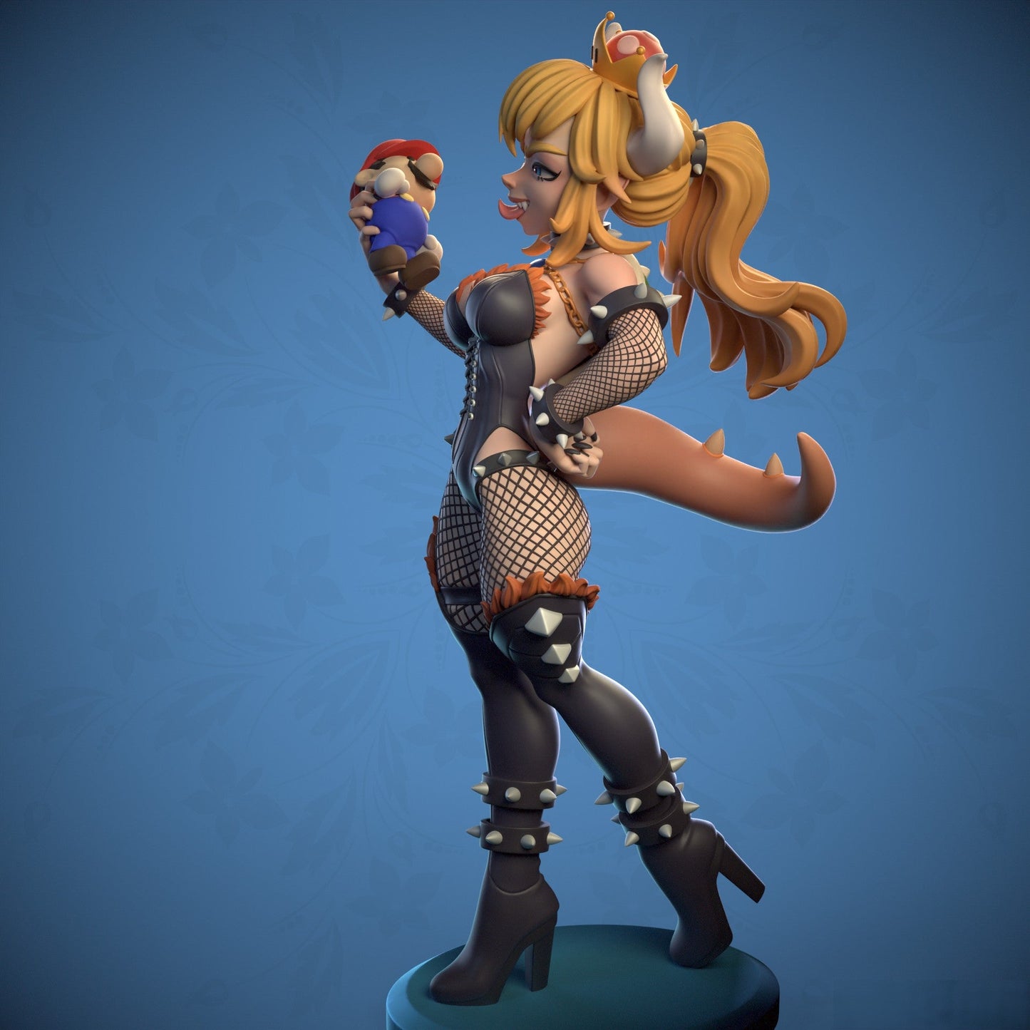 Bowsette NSFW - Super Mario - STL 3D Print Files