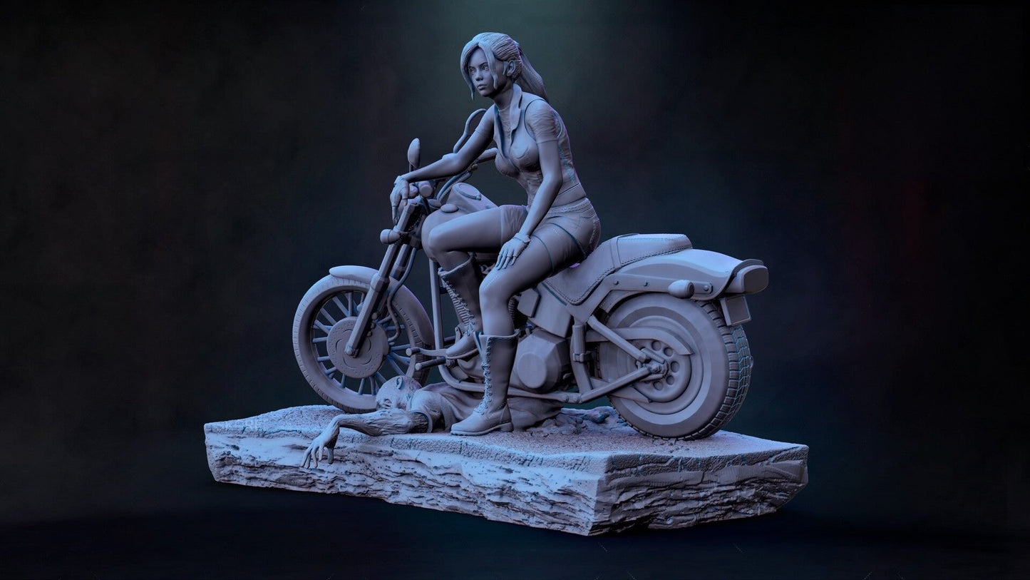 1413 Claire Redfield - Resident Evil - STL 3D Print Files