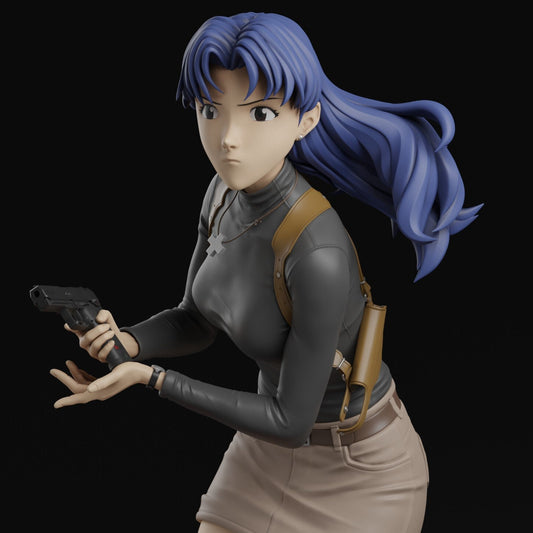Misato Katsuragi - Evangelion - STL 3D Print Files