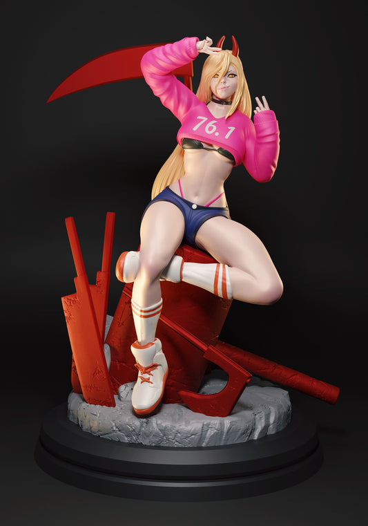 1262 Power - Chainsaw Man - STL 3D Print Files