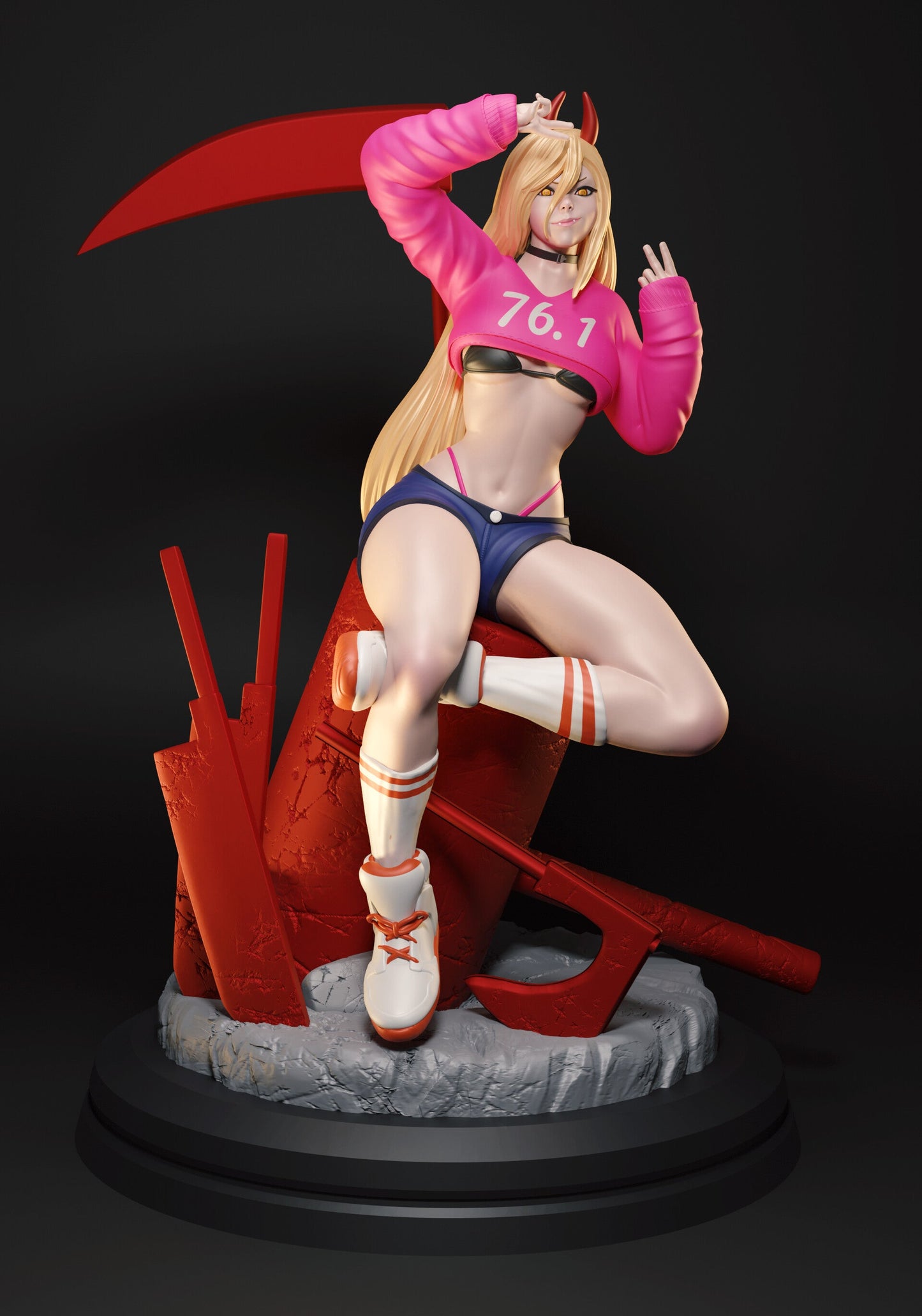 1262 Power - Chainsaw Man - STL 3D Print Files