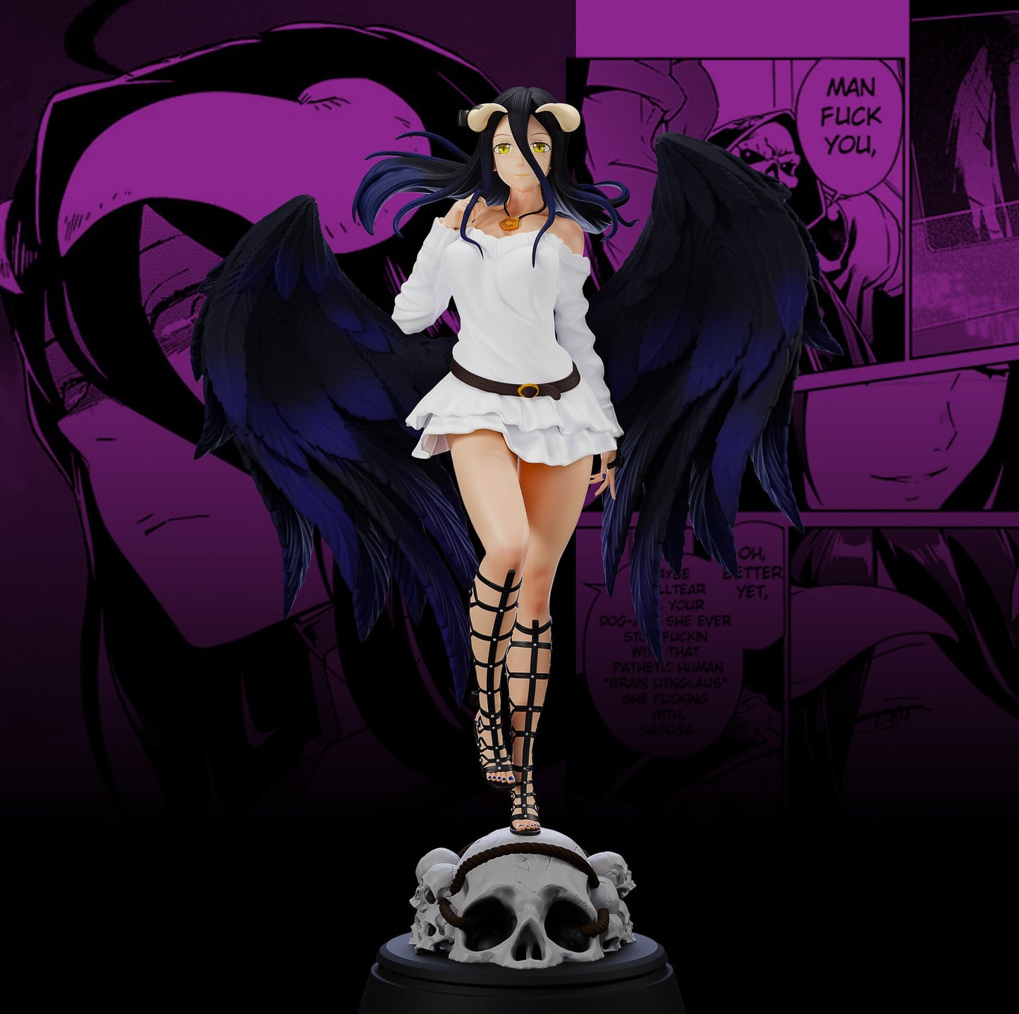 Albedo NSFW - Overlord - STL 3D Print Files